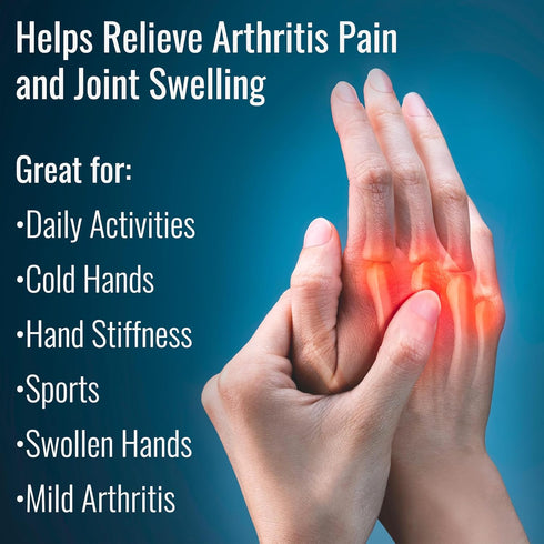 Arthritis Compression Gloves for Pain Relief, Reduces Swelling & Stiffness, FSA & HSA Eligible, Fits Men & Women, Joint Pain Relief, Medium...